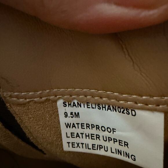 NWOT Blondo Shantel Waterproof Brown Ankle Boots – Sz 9.5M - Picture 12 of 12